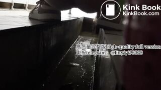 Beautiful girl poops in the toilet 66