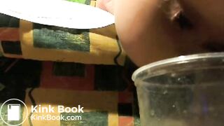 Hot girl shitting on webcam - video 4