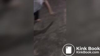 Brasileira foi brigar e se cagou toda