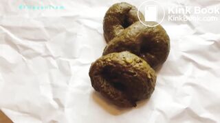 Japanese girl corn shit