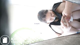 spy camera asian girl pee and shit.video_906