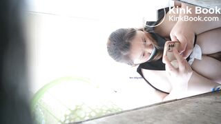 spy camera asian girl pee and shit.video_906