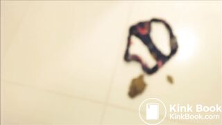 Poop in her tight sexy panties causes an overflow
