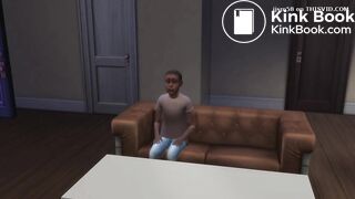 Stepaunt and Nephew Shit Slave (Sims 4 Edit)