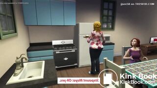 Stepaunt and Nephew Shit Slave (Sims 4 Edit)