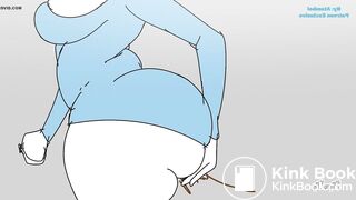 Boss can't take it anymore and shits himself