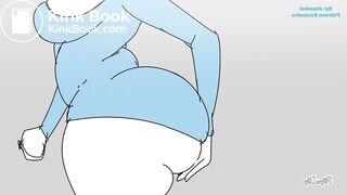 Boss can't take it anymore and shits himself