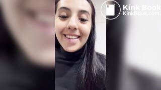 Sexy brunette pooping - video 2