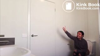 Fake toilet couple prank
