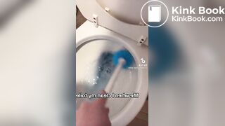 Girls pooping on toilet - video 33