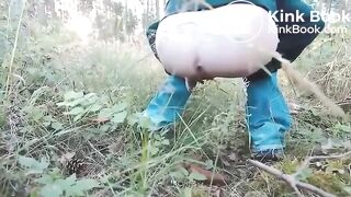 Shitting in the forest - video 8