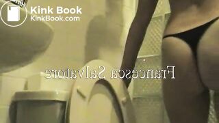 Italian model huge poop