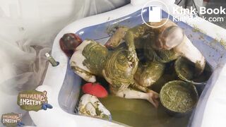 Pool of Desire - panty pooping and cowshit sex