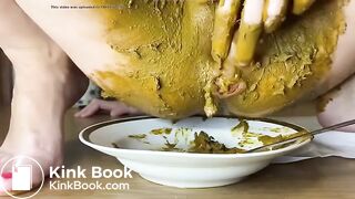 Poo, pee, tasting and smearing scat..