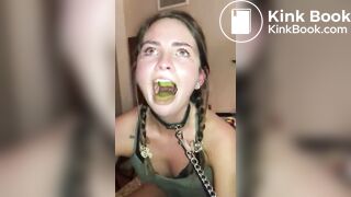 Lx Eating Shit piss From Her Ass