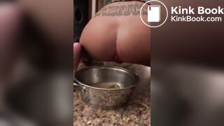 Lx Eating Shit piss From Her Ass