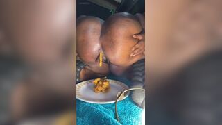 Big Booty Shits on Plate