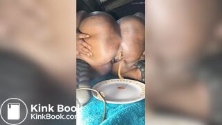 Big Booty Shits on Plate