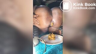 Big Booty Shits on Plate