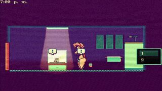 Housefestation pooping scene