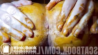 Double scat anal dirty fuck @lamiadark_ @scatdark