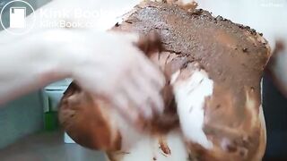 Brunette chick play scat compilation