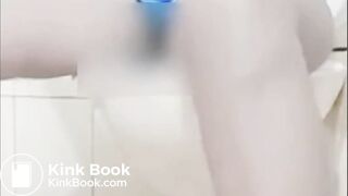 sexy girl poops diarrhea in toilet