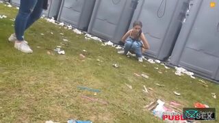 A festival poo..