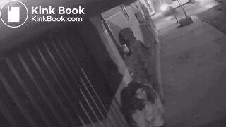 Cctv Girl pooping on the street