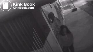 Cctv Girl pooping on the street