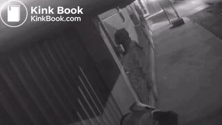 Cctv Girl pooping on the street