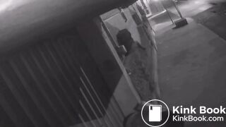 Cctv Girl pooping on the street