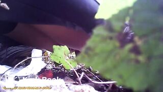 Leaking vaginal grool while pooping at a festival..