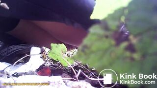 Leaking vaginal grool while pooping at a festival..