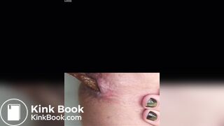 Aussie pissing and shitting in toilet