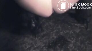 Public poo in the dark..