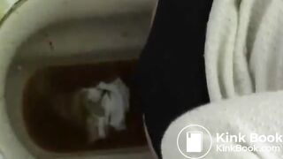 Japanese woman's toilet scene - video 50