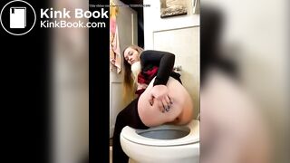 Girl lets us watch her go pooping