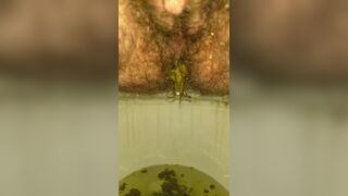 Loud Diarrhea & Steaming Piss
