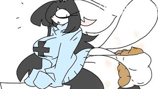 Girl shitting her pants