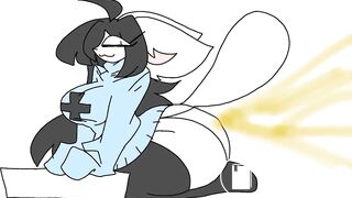 Girl shitting her pants