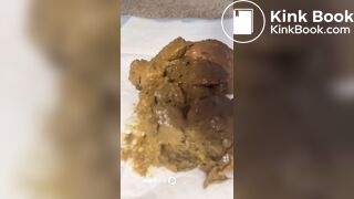 Ebony pooping - video 55