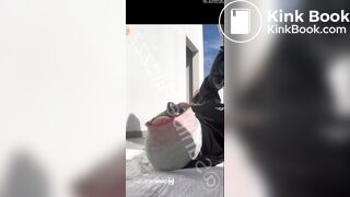 Mistress shitting in slave mouth - video 7