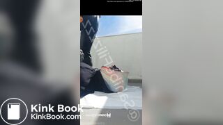 Mistress shitting in slave mouth - video 7