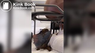 Mistress shitting in mouth - video 3