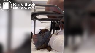 Mistress shitting in mouth - video 3