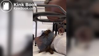 Mistress shitting in mouth - video 3