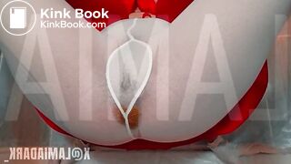 Shitting on my stockings @lamiadark_