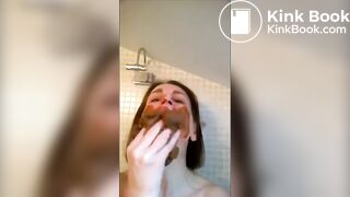 Mature European Scat Lady Eating Shit