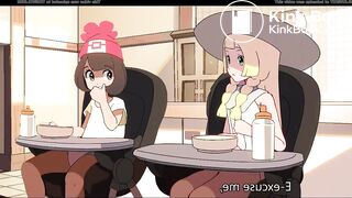 selene and lilie pooping diapers